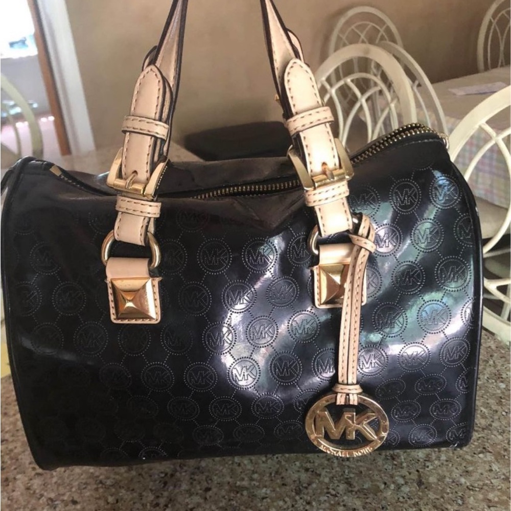 Black logo Michael by Michael kors bag